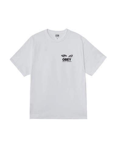 Obey Face Of Subervesion T-Shirt White