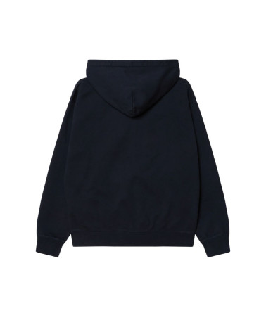 Obey Margin Faded Zip Hood Fleece Black