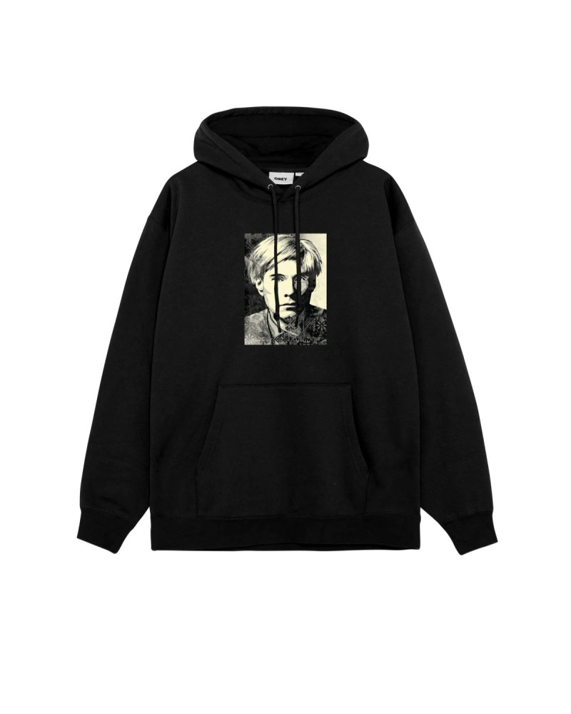 Obey Warhol Hood Black