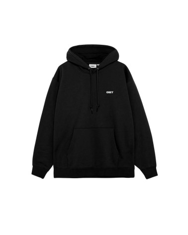 Obey Quarter Icon Premium Pullover Hood Black