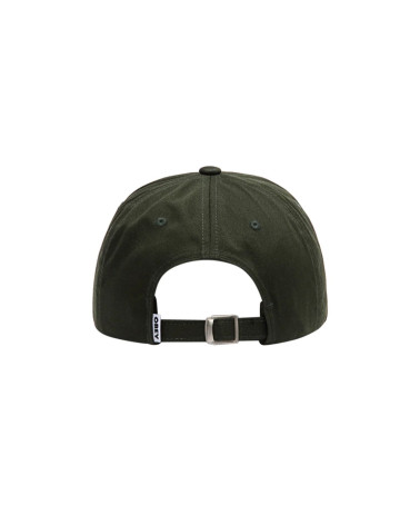 Obey Bold Curve 6 Panel Snapback Deep Forest