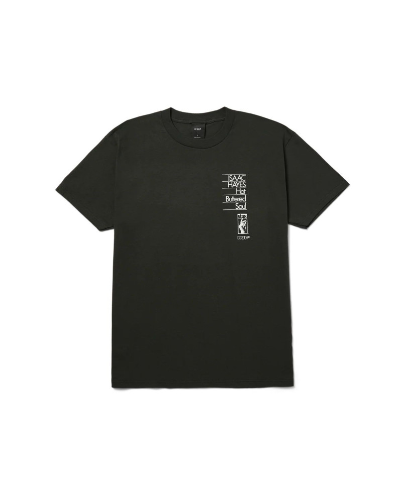 HUF x Isaac Hayes Hot Buttered Heavyweight T-Shirt Black