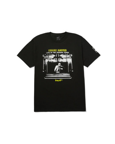 HUF x Isaac Hayes Tahoe Heavyweight T-Shirt Black