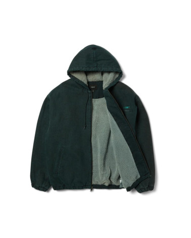 HUF What A Jungle Denim Work Jacket Evergreen