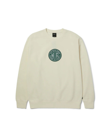 HUF Transit Authority Crewneck Sweatshirt Bleach