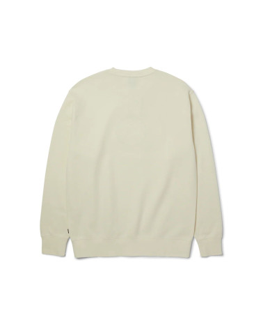 HUF Transit Authority Crewneck Sweatshirt Bleach