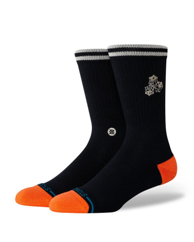 Stance High Roller Crew Sock Black