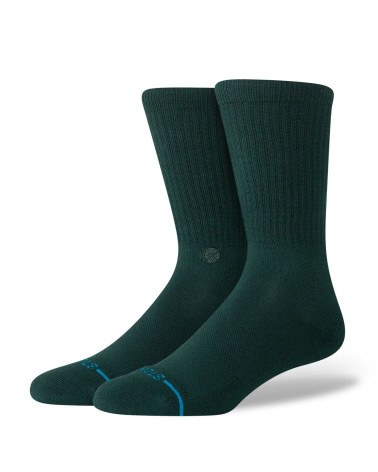 Stance Icon Crew Sock Pine