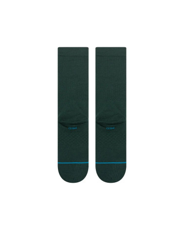 Stance Icon Crew Sock Pine