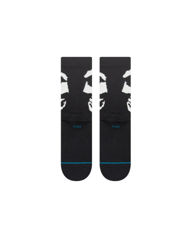 Stance Beware Crew Sock Black