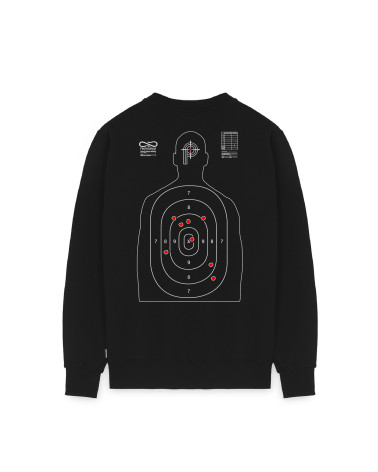 Propaganda Target Crewneck Black