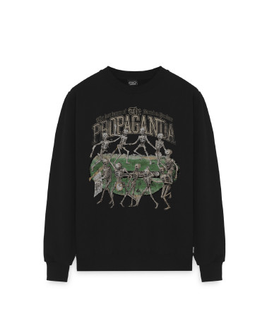 Propaganda Parade Crewneck Black