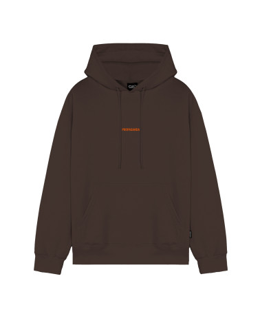 Propaganda Ribs Hoodie Brown