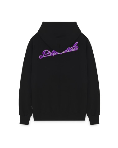 Propaganda Logo Vice Hoodie Black