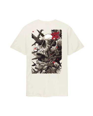 Santa Cruz Pace Deathtrap T-Shirt Unbleached Cotton