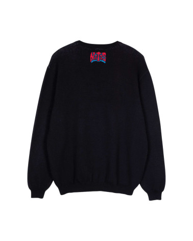 Santa Cruz  Natas SC Panther Knit Crew Black