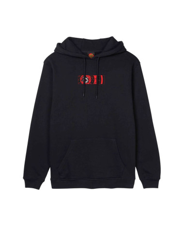 Santa Cruz Roskopp Dissect Strip Hoodie Black