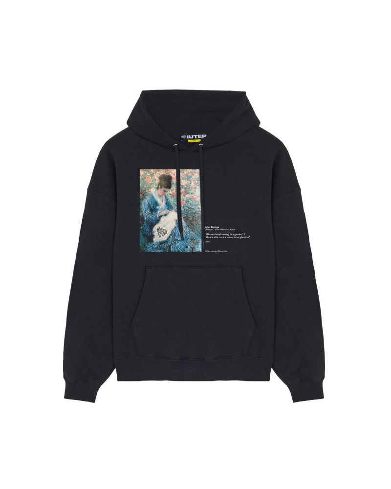 Iuter Museoum Hoodie Black