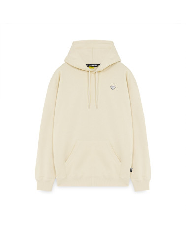 Iuter Heart Logo Hoodie Cream