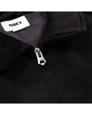 Obey Elysian Jacket Black