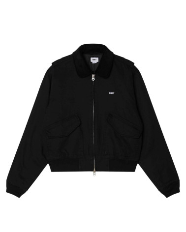 Obey Fade Wash CWU Jacket Black