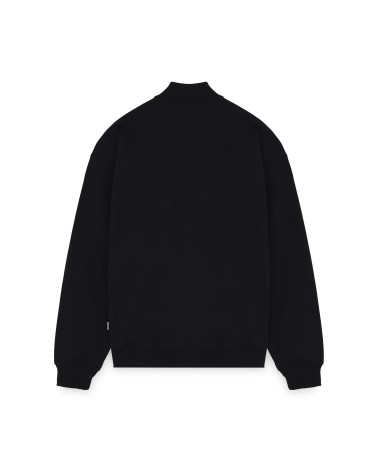 Iuter Heart Logo Varsity Sweater Black