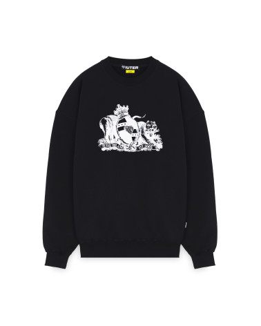 Iuter Crown Crewneck Black
