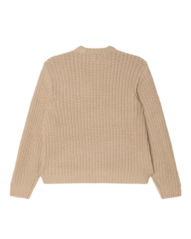 Obey Bold Chunky Sweater Oatmeal