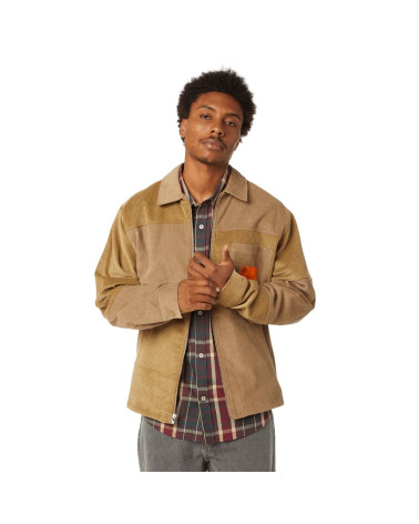 HUF Union Corduroy Shacket Clay