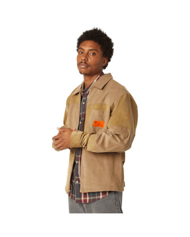 HUF Union Corduroy Shacket Clay