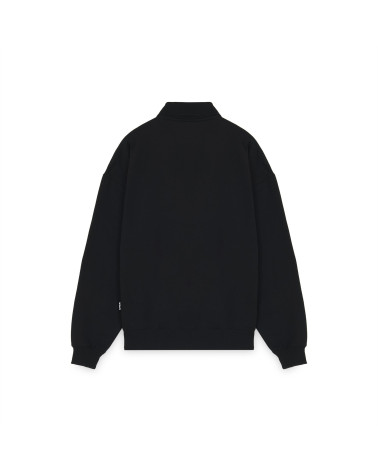 Iuter Heart Logo Polo Sweater Black