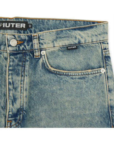 Iuter Loose Denim Pants Blueacid