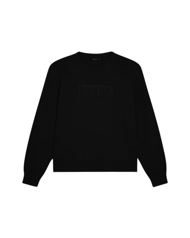 Dolly Noire Swirl Crewneck Black