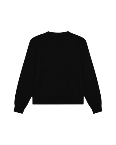 Dolly Noire Swirl Crewneck Black