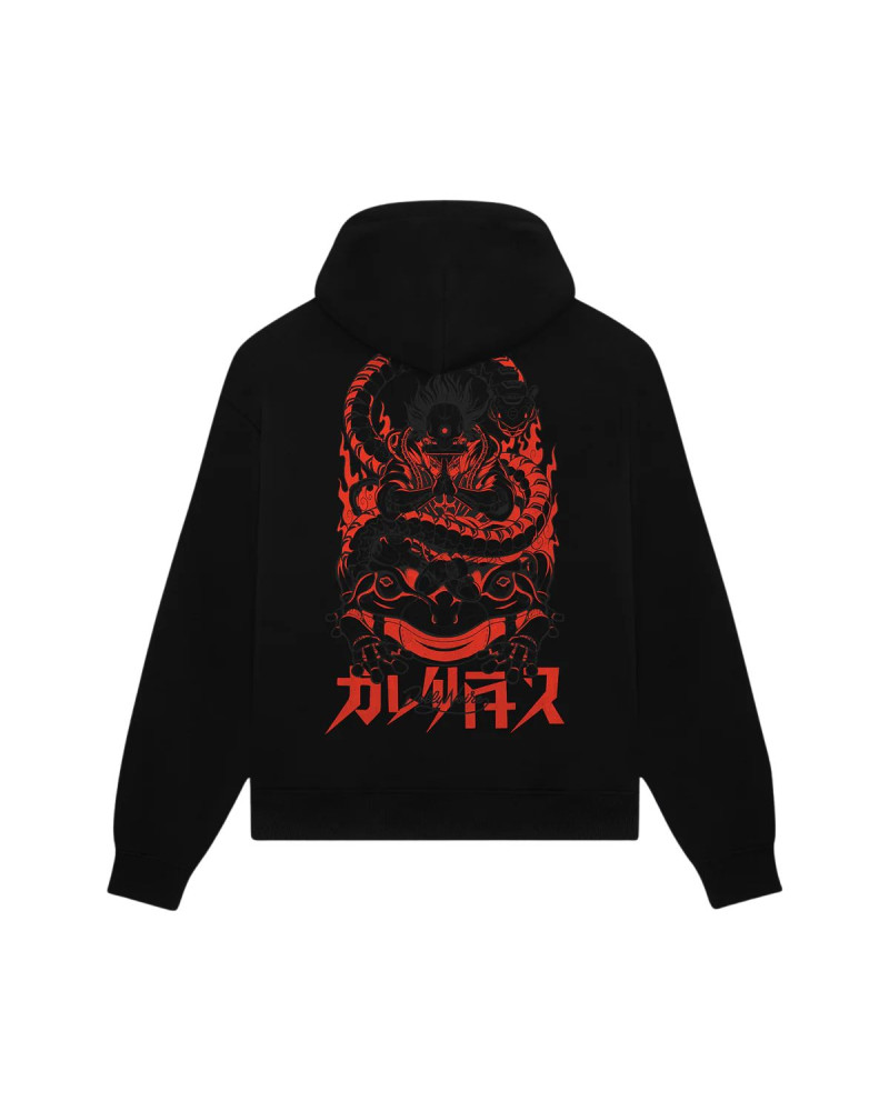 Dolly Noire Cyber Kaeru Nyobo Hoodie Black
