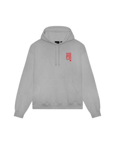 Dolly Noire Metal Gheisha Hoodie Grey