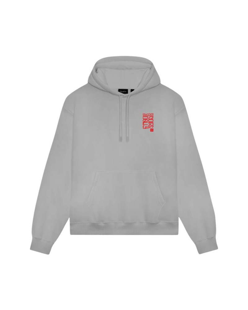 Dolly Noire Metal Gheisha Hoodie Grey