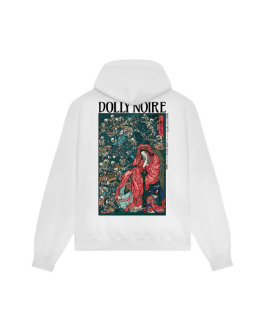 Dolly Noire  Jigoku Dayu Hoodie White
