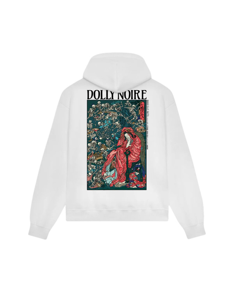 Dolly Noire  Jigoku Dayu Hoodie White