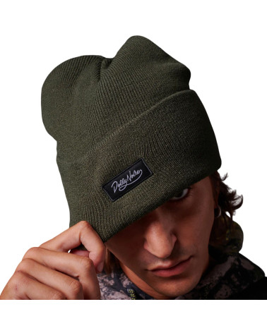 Dolly Noire Logo Beanie Forest Night
