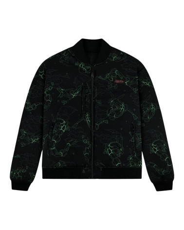 Dolly Noire x Pokémon - Rayquaza Pattern Bomber Black