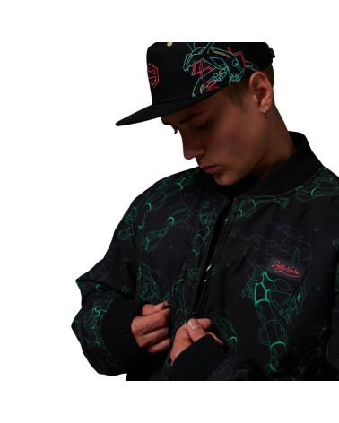 Dolly Noire x Pokémon - Rayquaza Pattern Bomber Black