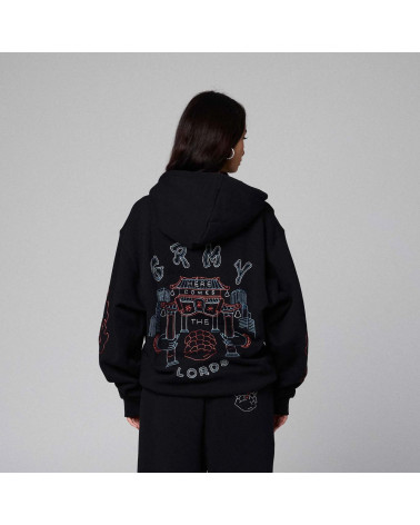 Grimey Sampans Black Sweatshirt