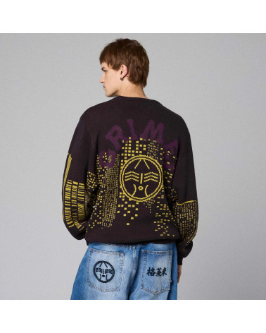 Grimey Jersey Royal Paw Black