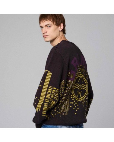 Grimey Jersey Royal Paw Black