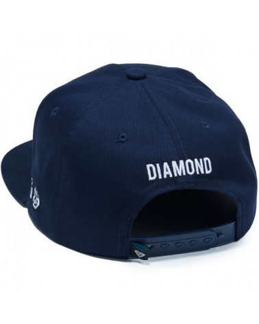 Diamond Supply Co. - Cappello Brilliant Snapback - Blu 
