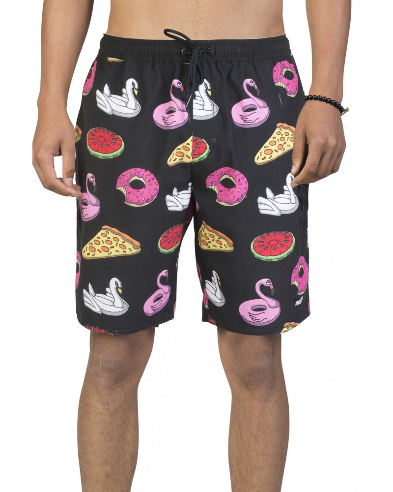 Neff - Pool Party Hot Tub Shorts - Black