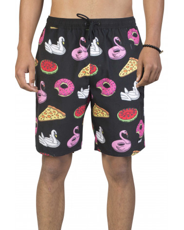 Neff - Pool Party Hot Tub Shorts - Black