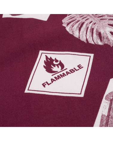 Carhartt Wip - Camicia Flammable Shirt - Print Varnish White