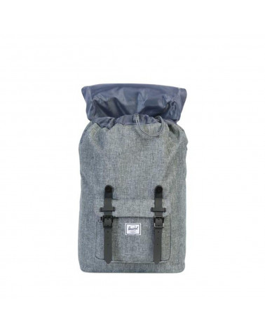Herschel - Zaino Little America Backpack Mid-Volume - Raven Crosshatch